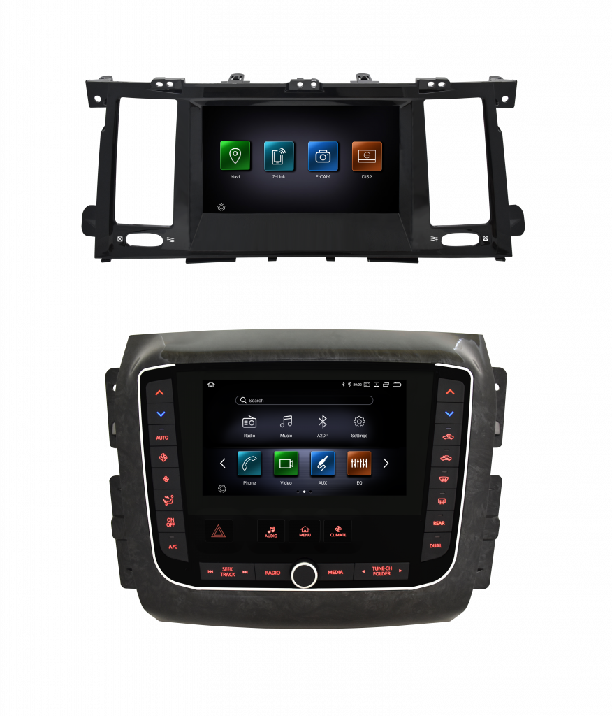 Bihera 8 inches Car Radio System for Nissan Patrol Y62 with Apple